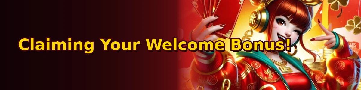 Claiming Your Welcome Bonus Banner